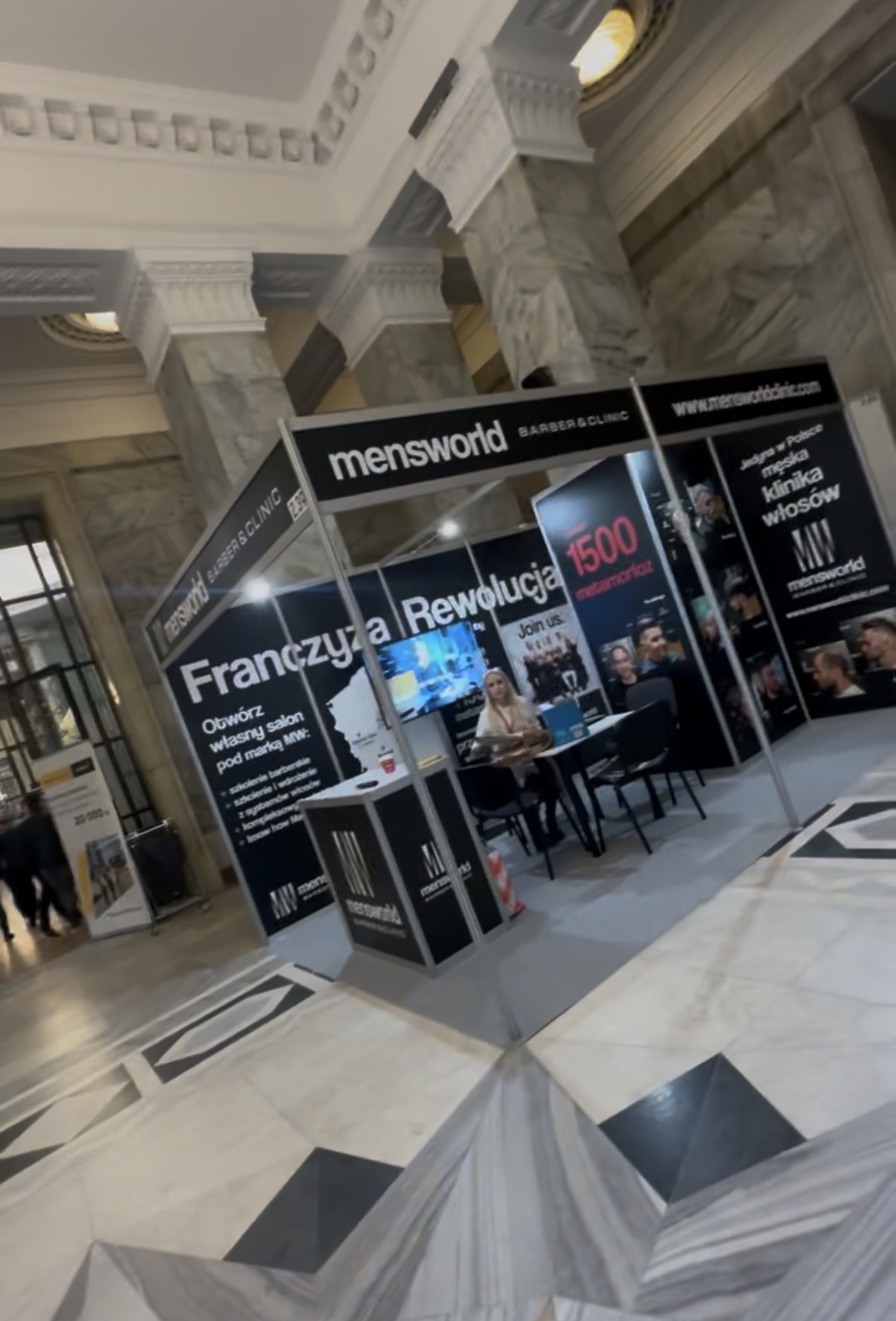 Stoisko Men's World na targach